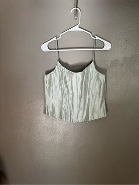 Michaelangelo Satin Corset Top